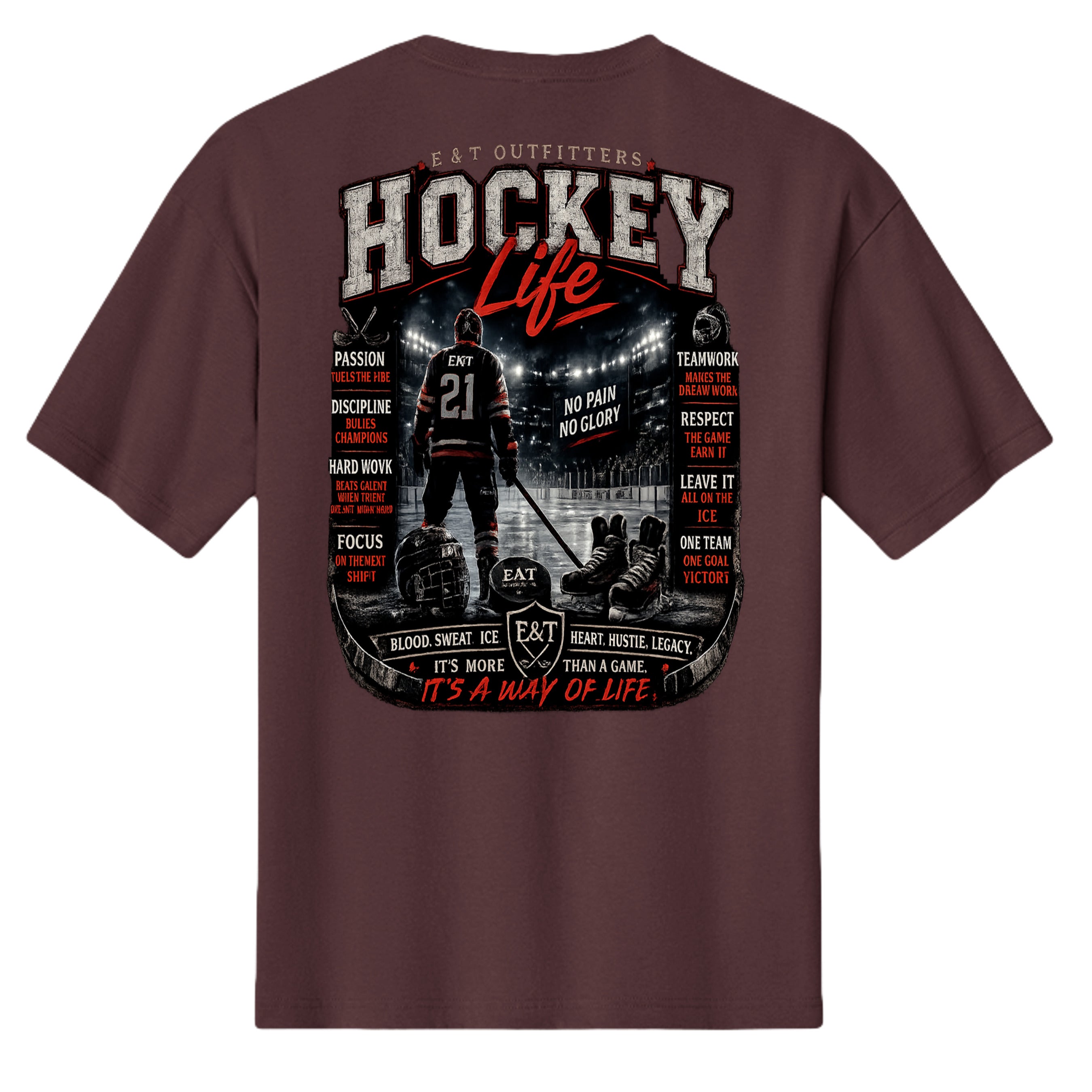 MAROON - 3010C - BACK