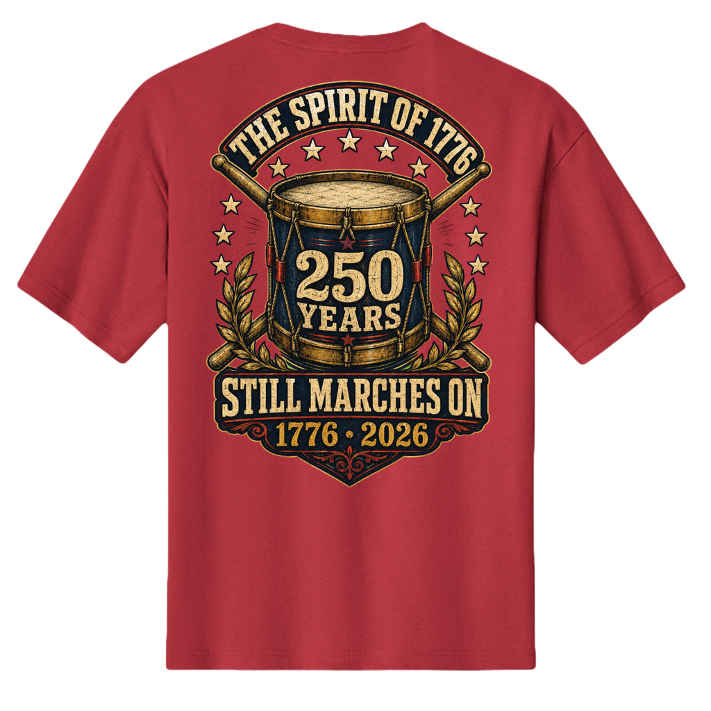 Vintage Red - 3010C - BACK