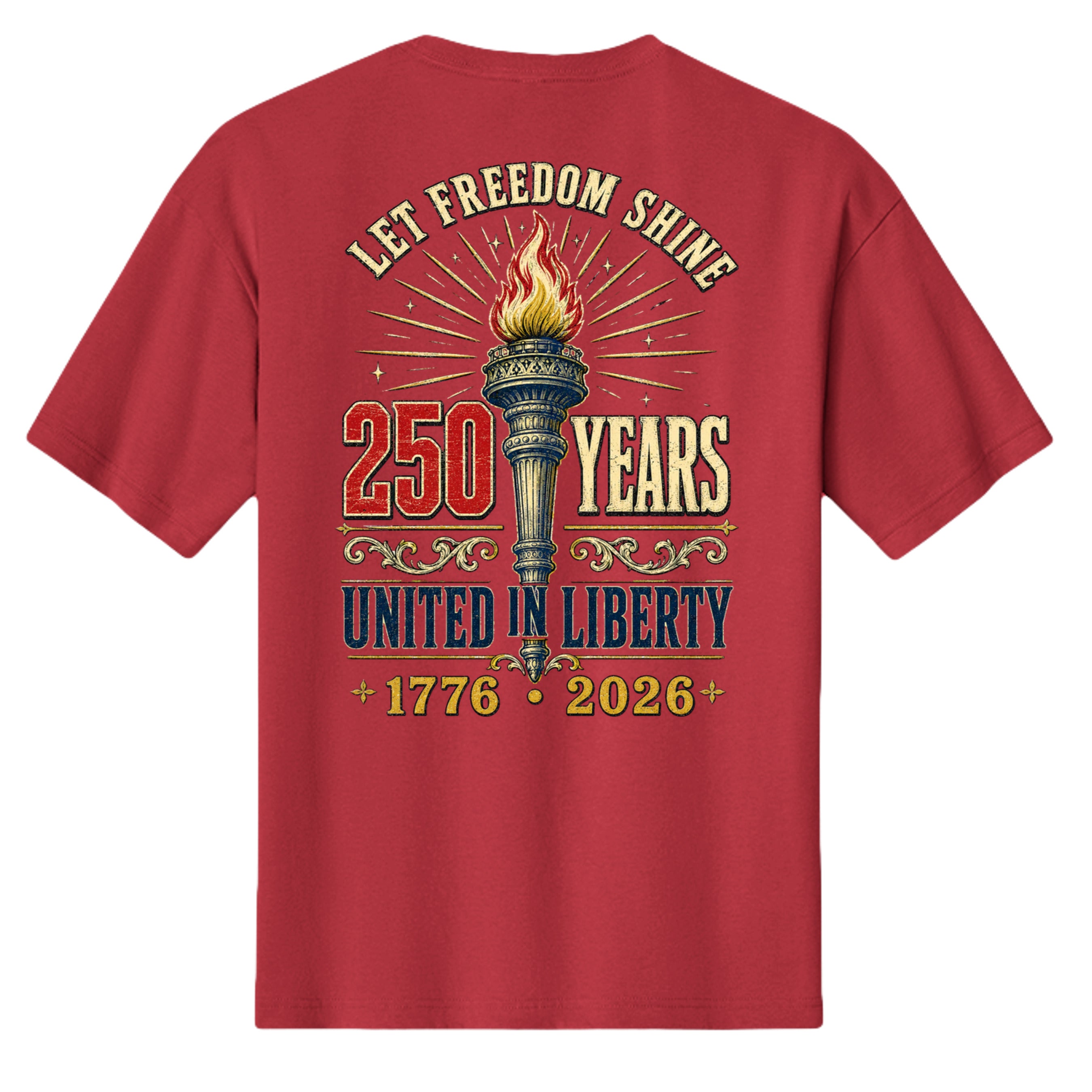 Vintage Red - 3010C - BACK